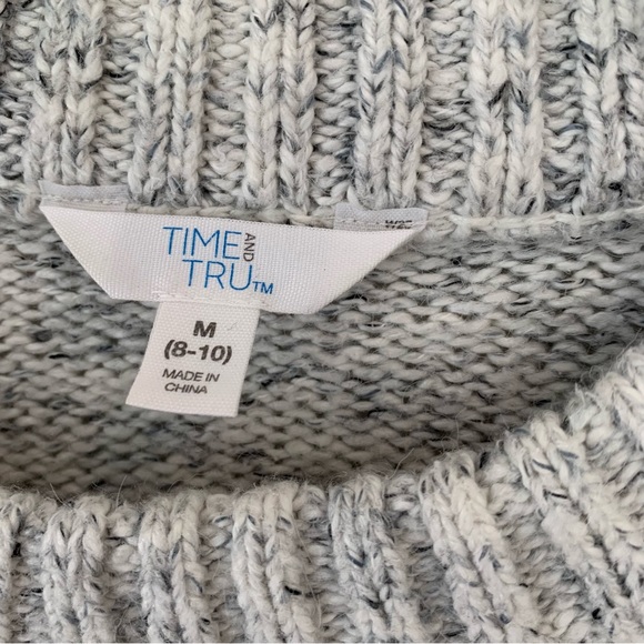 Marbled gray sweater - Picture 7 of 7